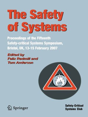 cover image of The Safety of Systems